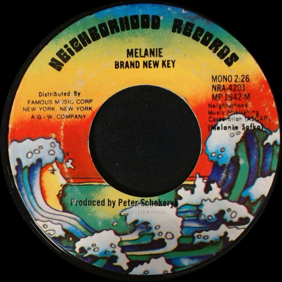 Melanie - Brand New Key / Some Say (I Got Devil) side A