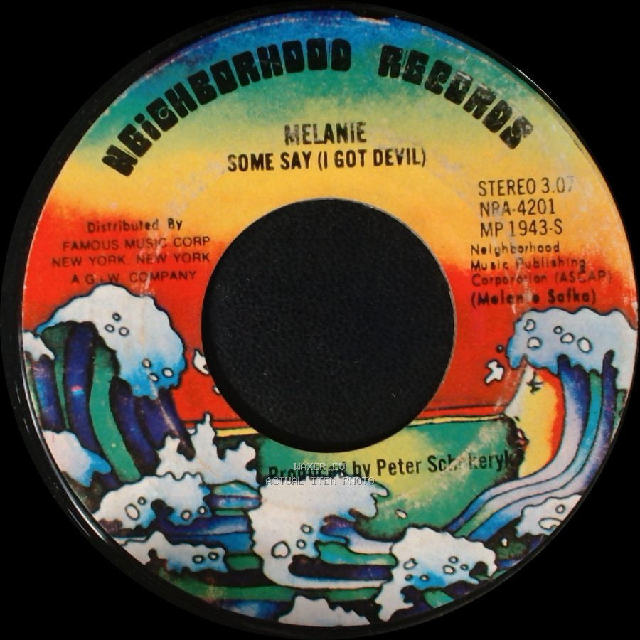Melanie - Brand New Key / Some Say (I Got Devil) side B
