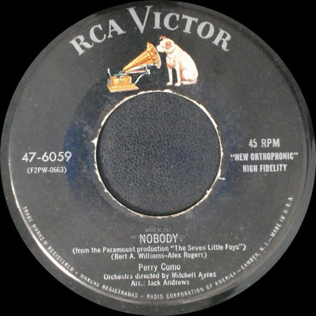 Perry Como - Nobody / Door Of Dreams side A
