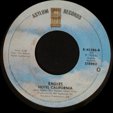 Eagles - Pretty Maids All In A Row / Hotel California side B