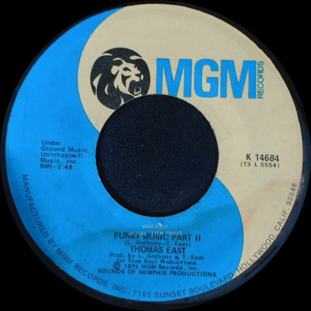 Thomas East - Funky Music Part Ii / Funky Music Part I side A