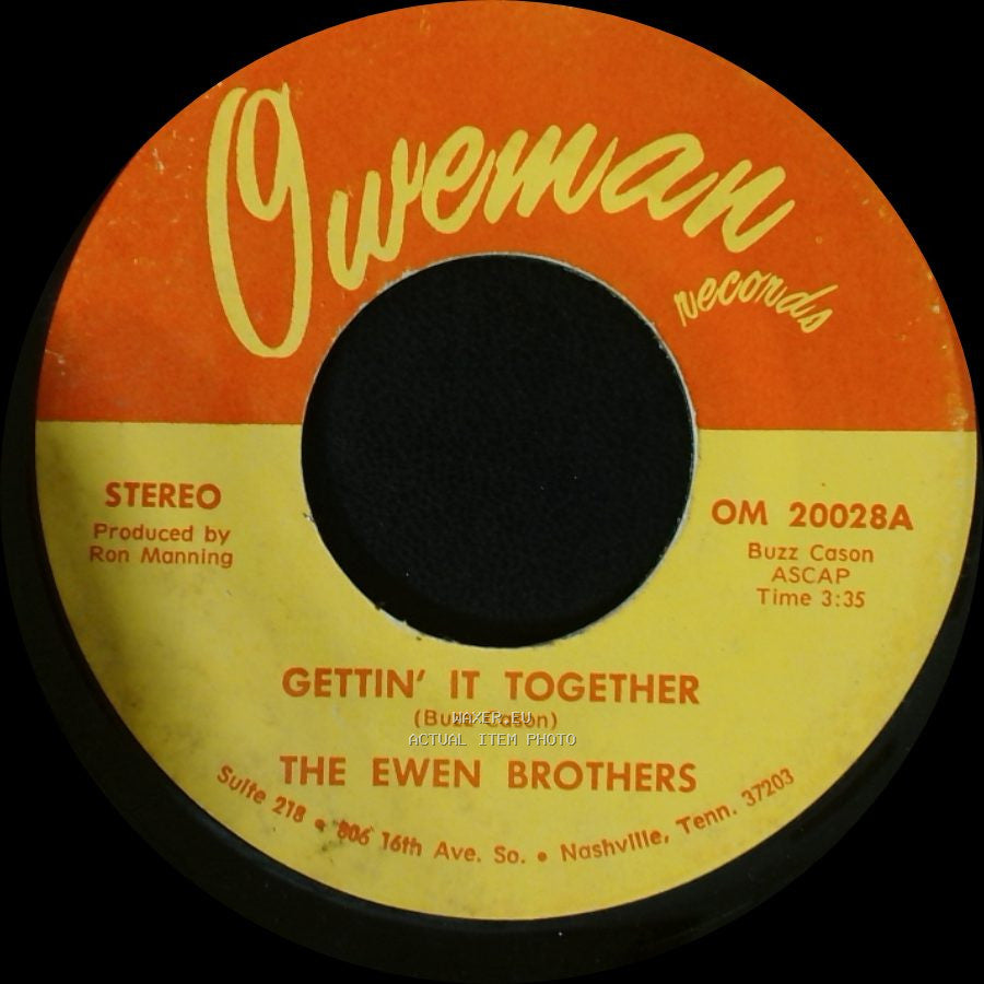 The Ewen Brothers - Gettin' It Together / Life side A