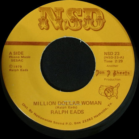 Ralph Eads - Million Dollar Woman / This Fever Won't Let Me Stay side A