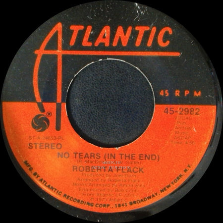 Roberta Flack - No Tears (In The End) / Jesse side A