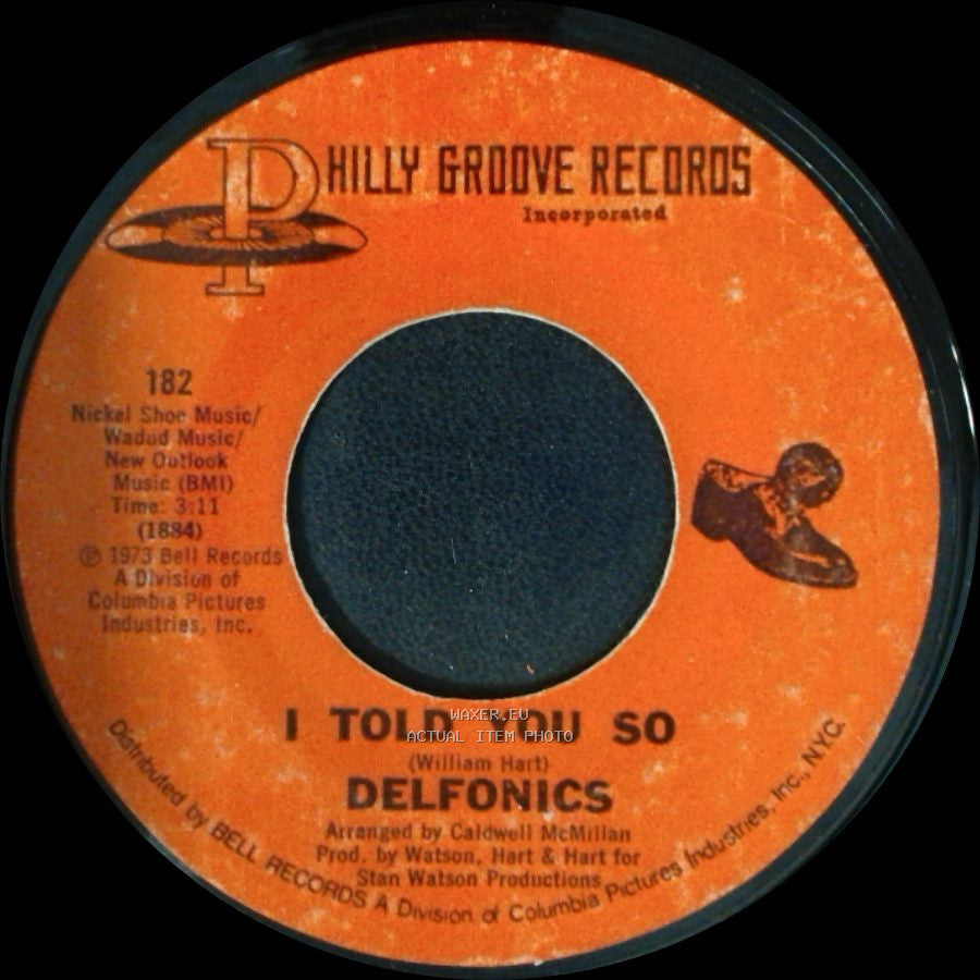 Delfonics - I Told You So / Seventeen And In Love side A
