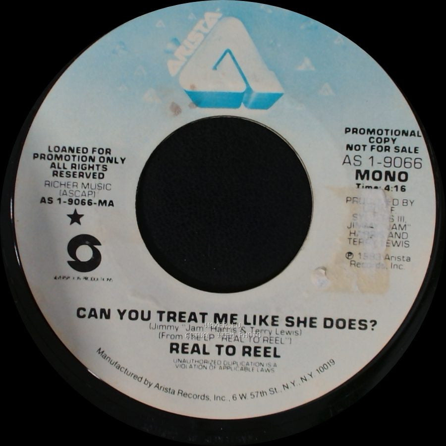 Real To Reel - Can You Treat Me Like She Does? / Can You Treat Me Like She Does? side A