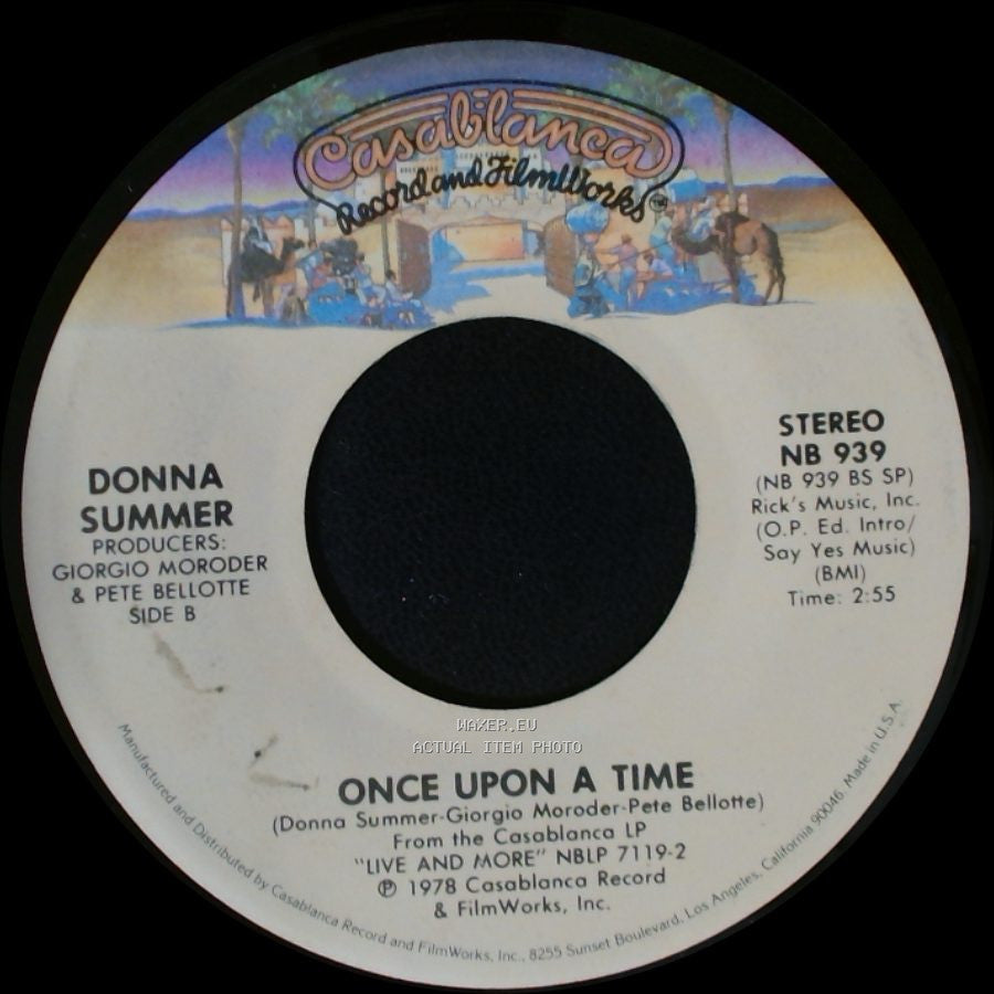Donna Summer - Mac Arthur Park / Once Upon A Time side B