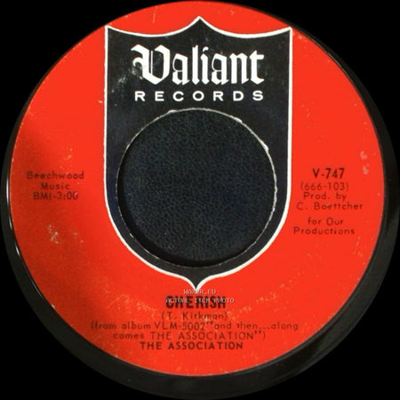 The Association - Don't Blame It On Me / Cherish side B