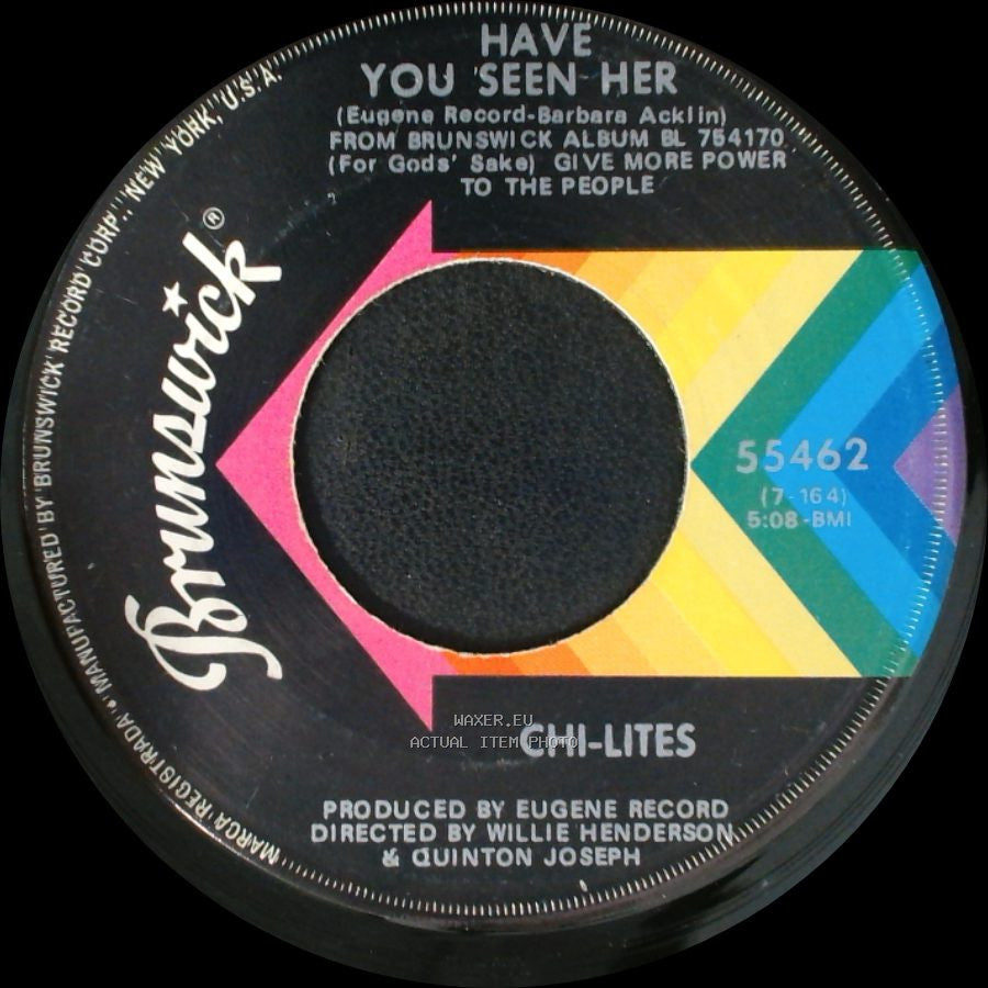 Chi-Lites - Have You Seen Her / Yes I'm Ready (If I Don't Get To Go) side A