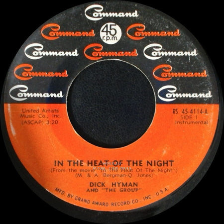 Dick Hyman And "The Group" - In The Heat Of The Night / Respect side A