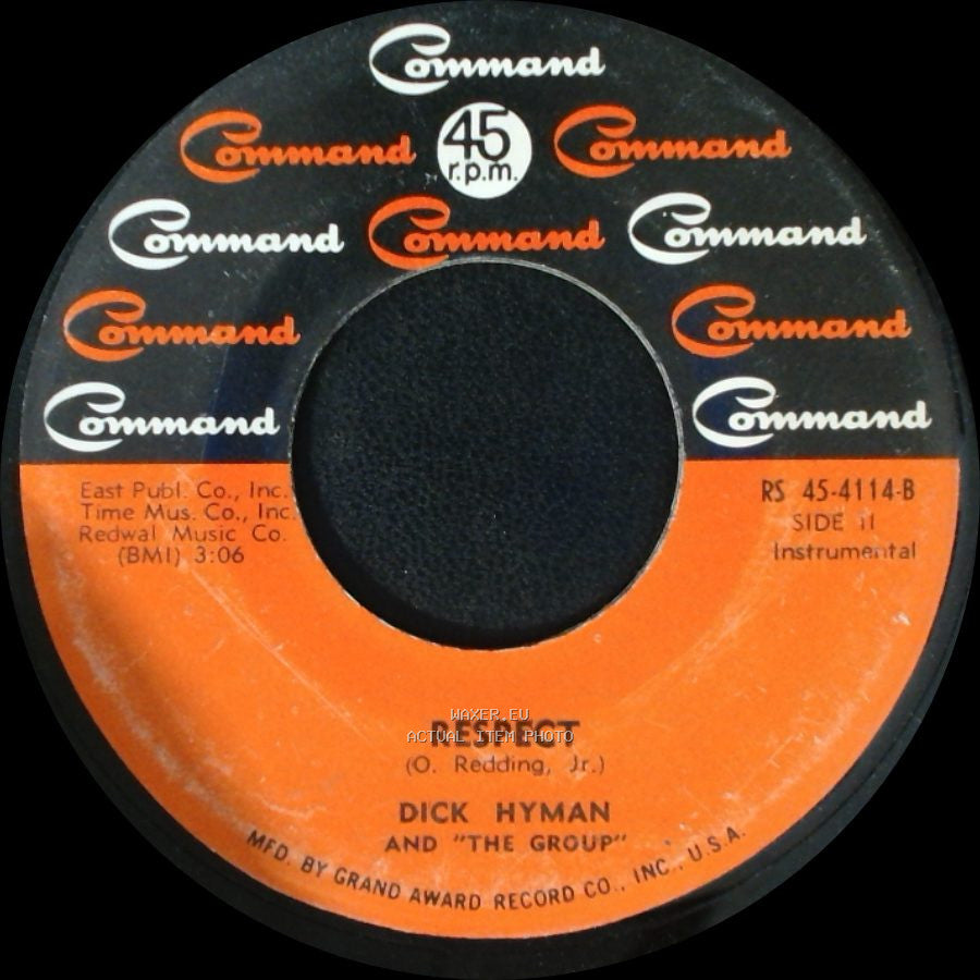 Dick Hyman And "The Group" - In The Heat Of The Night / Respect side B