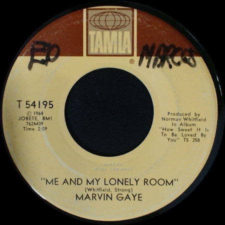 Marvin Gaye - The End Of Our Road / Me And My Lonely Room side B