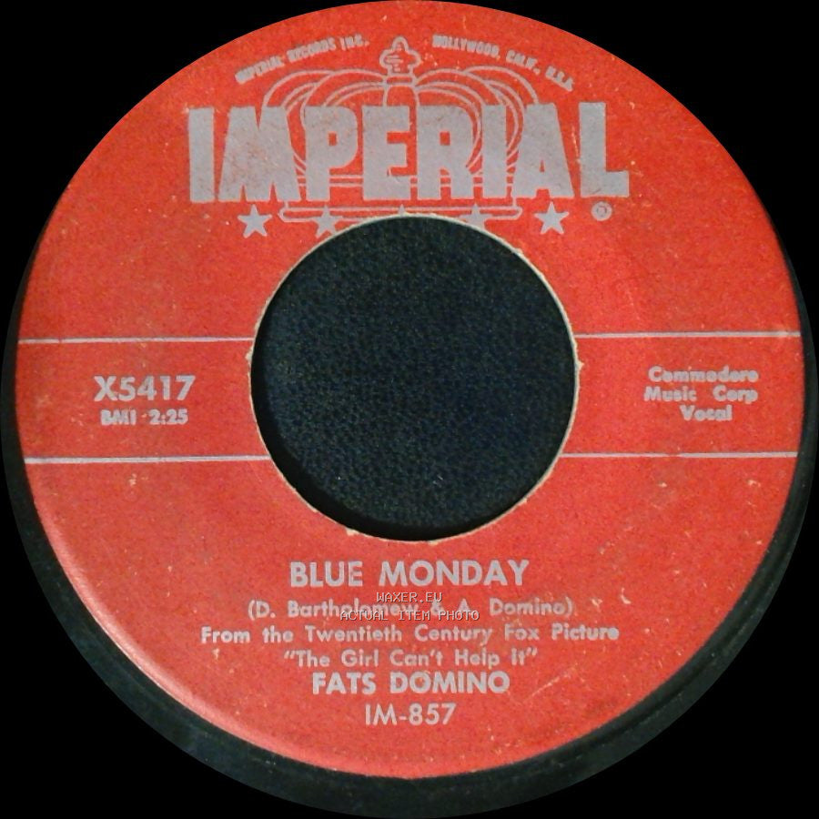 Fats Domino - What's The Reason I'm Not Pleasing You / Blue Monday side B