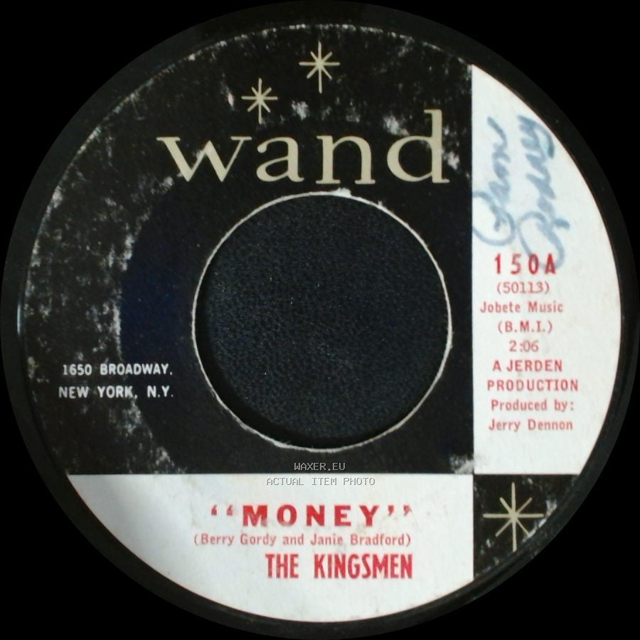 The Kingsmen - Bent Scepter / Money side B