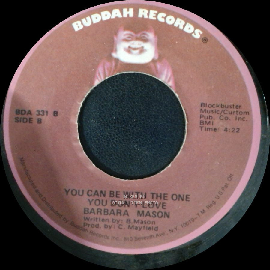 Barbara Mason - Give Me Your Love / You Can Be With The One You Don't Love side B