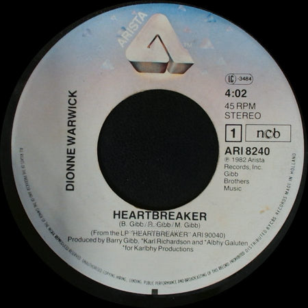 Dionne Warwick - Heartbreaker / I Can't See Anything (But You) side A