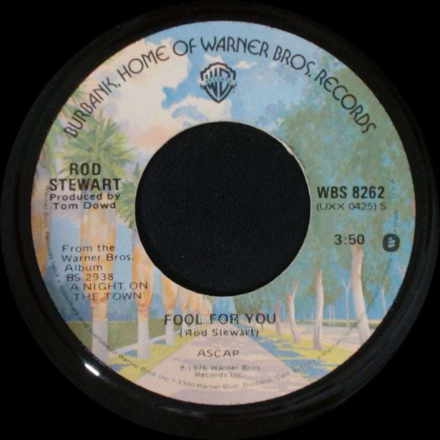 Rod Stewart - Fool For You / Tonight's The Night (Gonna Be Alright) side A