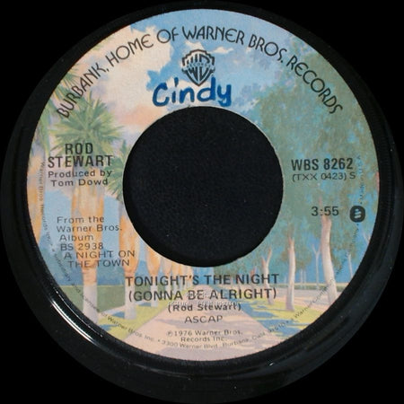 Rod Stewart - Fool For You / Tonight's The Night (Gonna Be Alright) side B