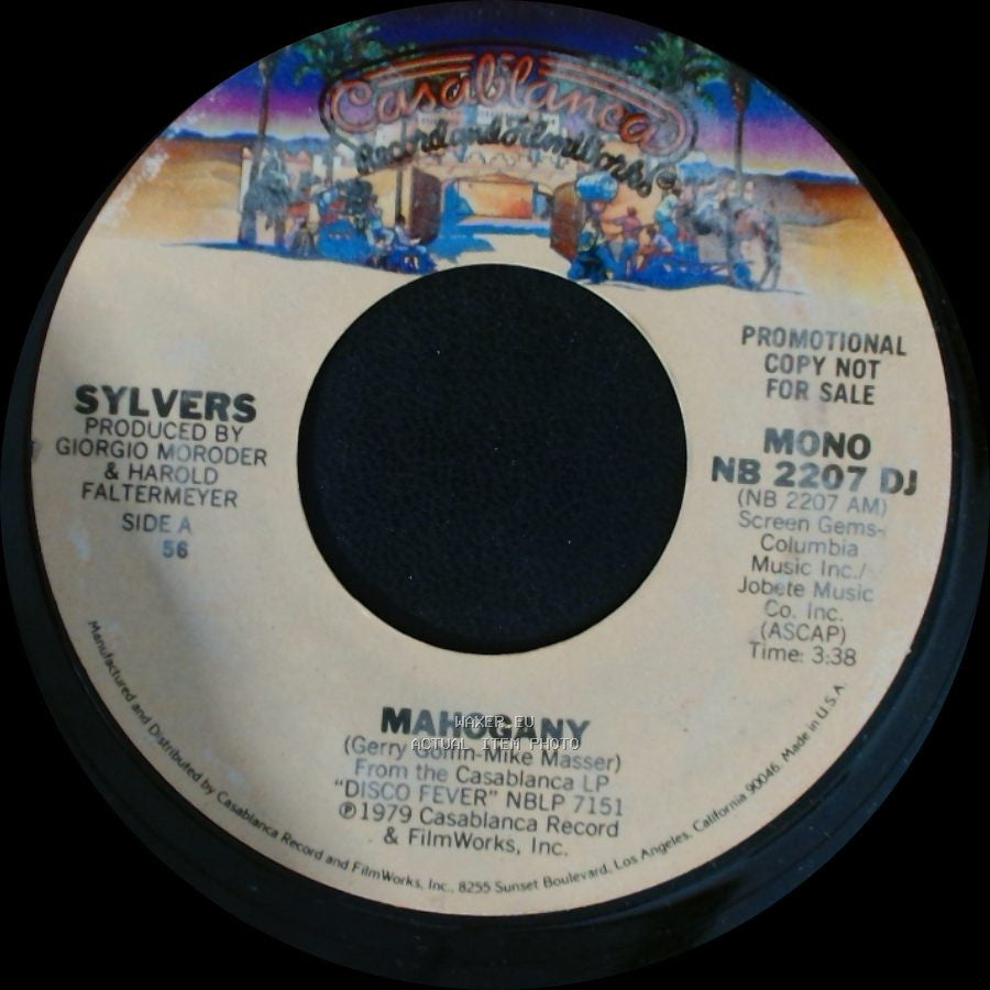 Sylvers - Mahogany / Mahogany side B
