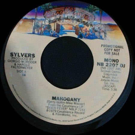 Sylvers - Mahogany / Mahogany side B
