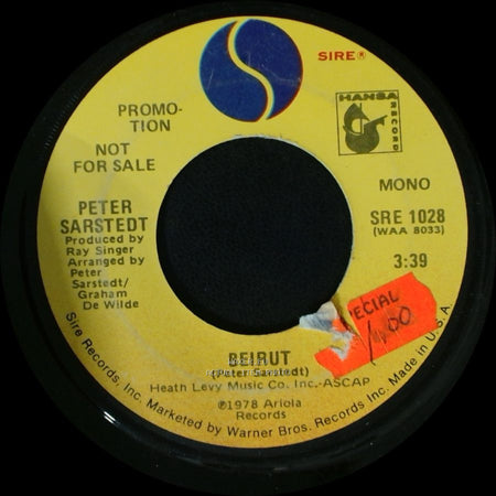 Peter Sarstedt - Beirut / Beirut side A