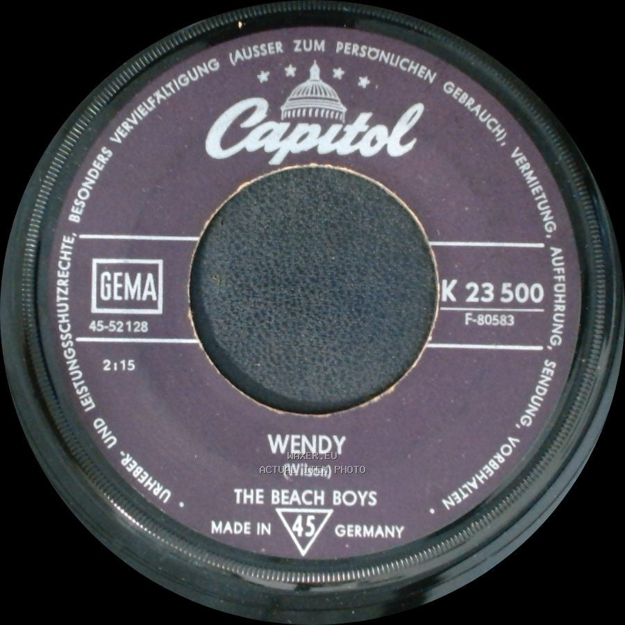 The Beach Boys - Wendy / Mountain Of Love side A