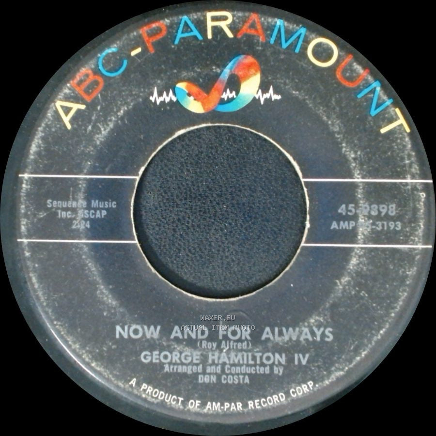 George Hamilton Iv - Now And For Always / One Heart side A