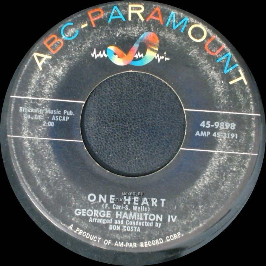 George Hamilton Iv - Now And For Always / One Heart side B