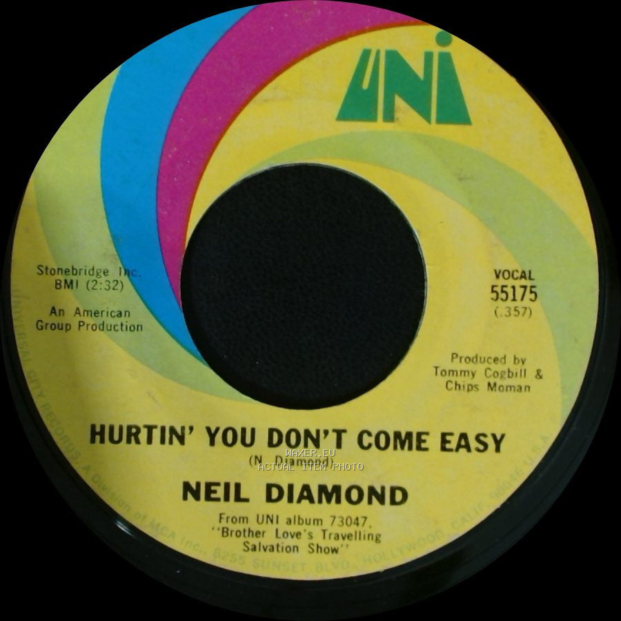 Neil Diamond - Hurtin' You Don't Come Easy / Holly Holy side A