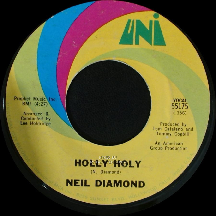 Neil Diamond - Hurtin' You Don't Come Easy / Holly Holy side B