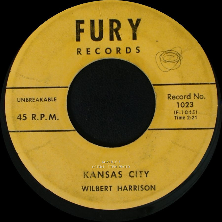 Wilbert Harrison - Kansas City / Listen, My Darling side A