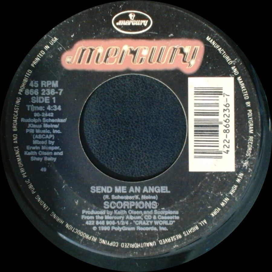 Scorpions - Send Me An Angel / Wind Of Change (Russian Version) side A