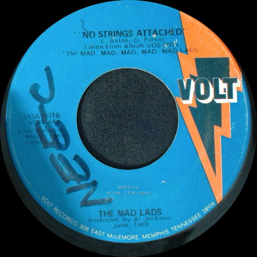 The Mad Lads - By The Time I Get To Phoenix / No Strings Attached side B