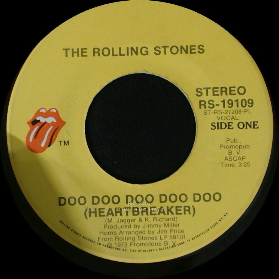 The Rolling Stones - Doo Doo Doo Doo Doo (Heartbreaker) / Dancing With Mr. D. side A