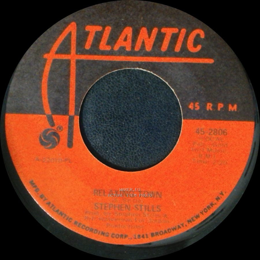Stephen Stills - Relaxing Town / Change Partners side A