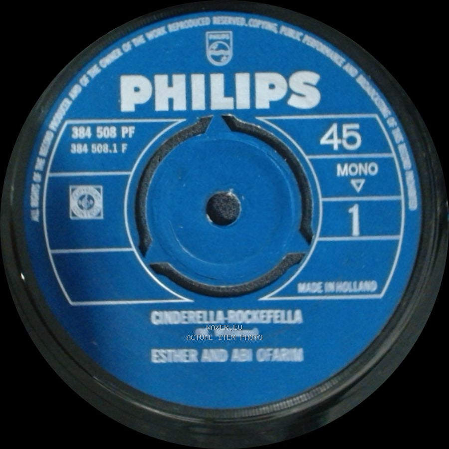 Esther And Abi Ofarim - Cinderella-Rockefella / Lonesome Road side A