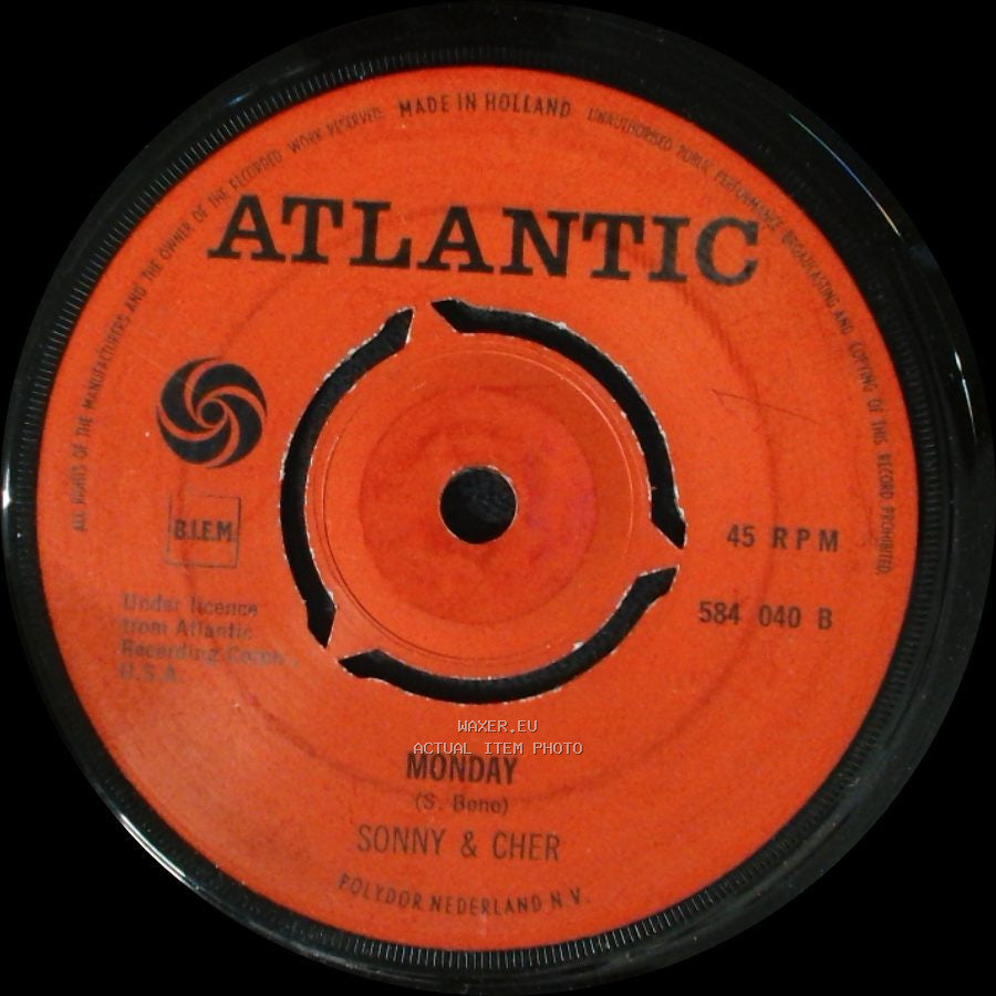 Sonny & Cher - Little Man / Monday side B