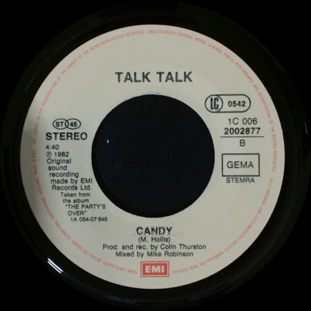 Talk Talk - Another Word / Candy side B