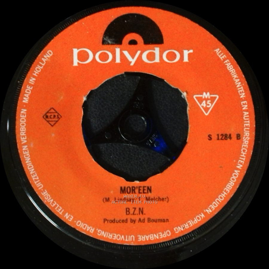 B.Z.N. - Mor'een / Waiting For You side A