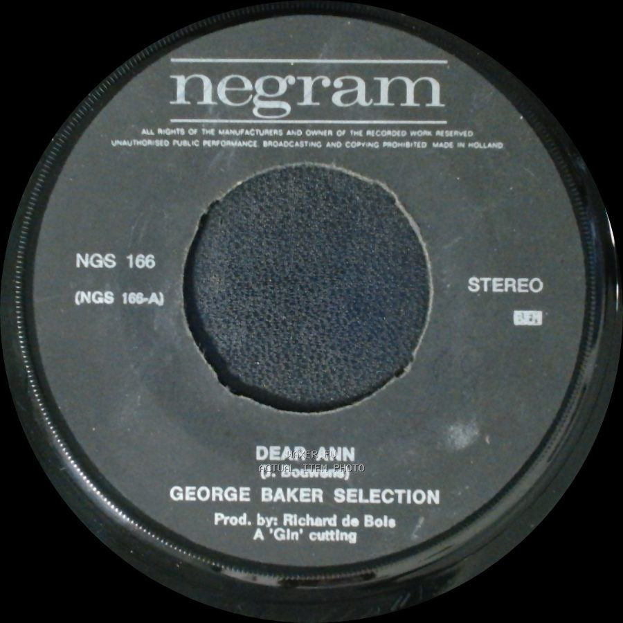 George Baker Selection - Fly / Dear Ann side B