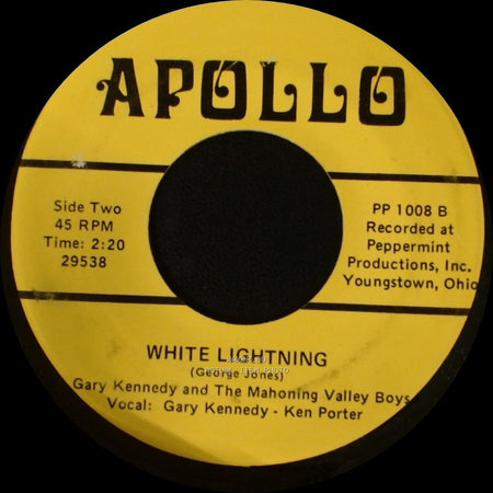 Gary Kennedy And The Mahoning Valley Boys - Sing Me Back Home / White Lightning side B