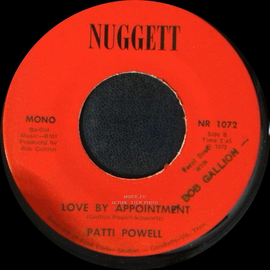 Patti Powell - Love By Appointment / Love By Appointment side B