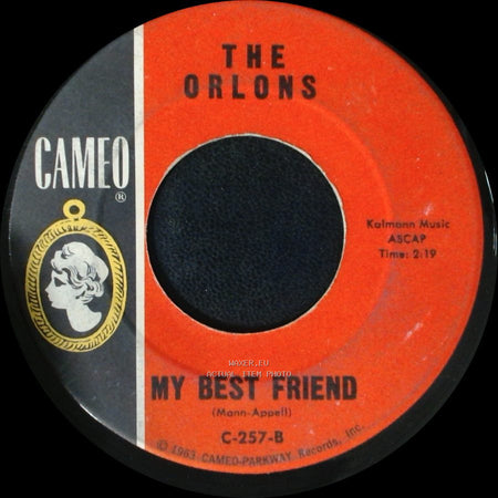 The Orlons - My Best Friend / Not Me side A