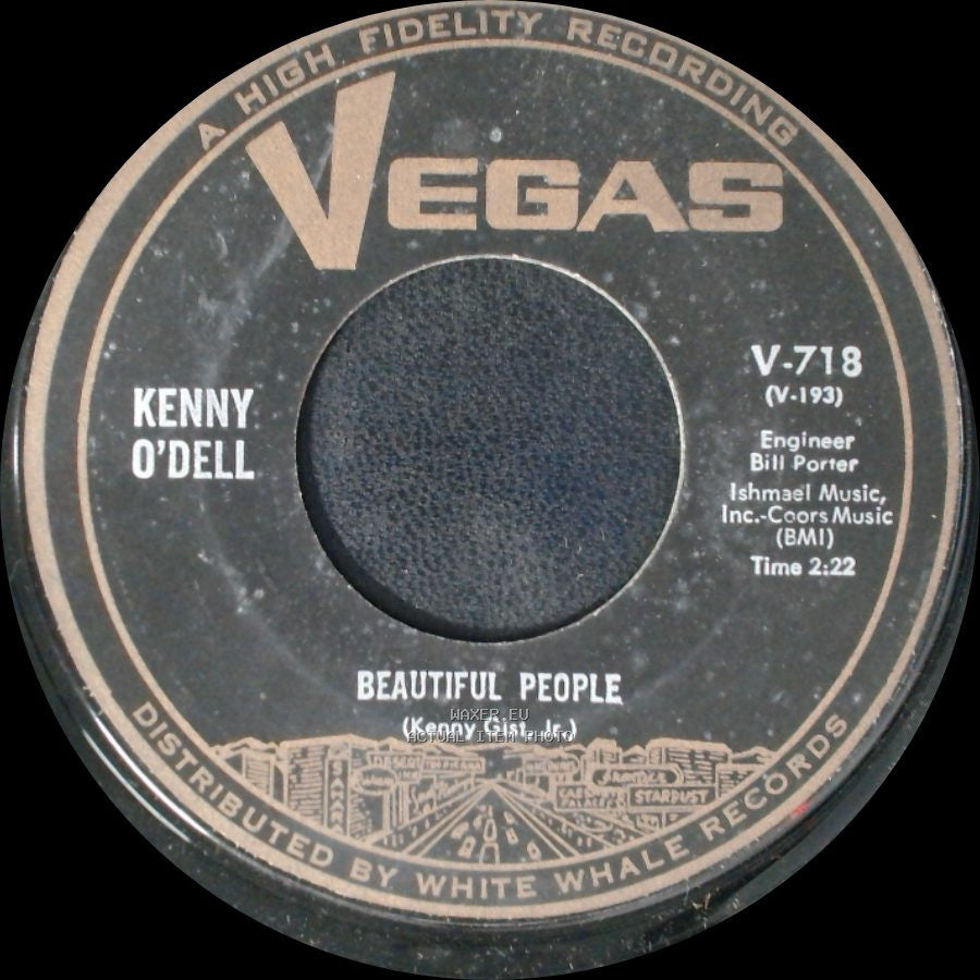 Kenny O'dell - Beautiful People / Flower Girl side A