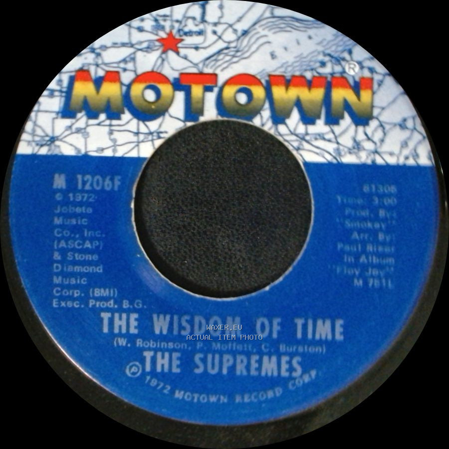 The Supremes - Your Wonderful Sweet Sweet Love / The Wisdom Of Time side B