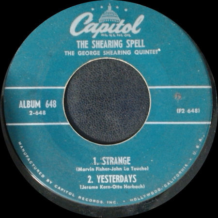 The George Shearing Quintet - The Shearing Spell / The Shearing Spell side A