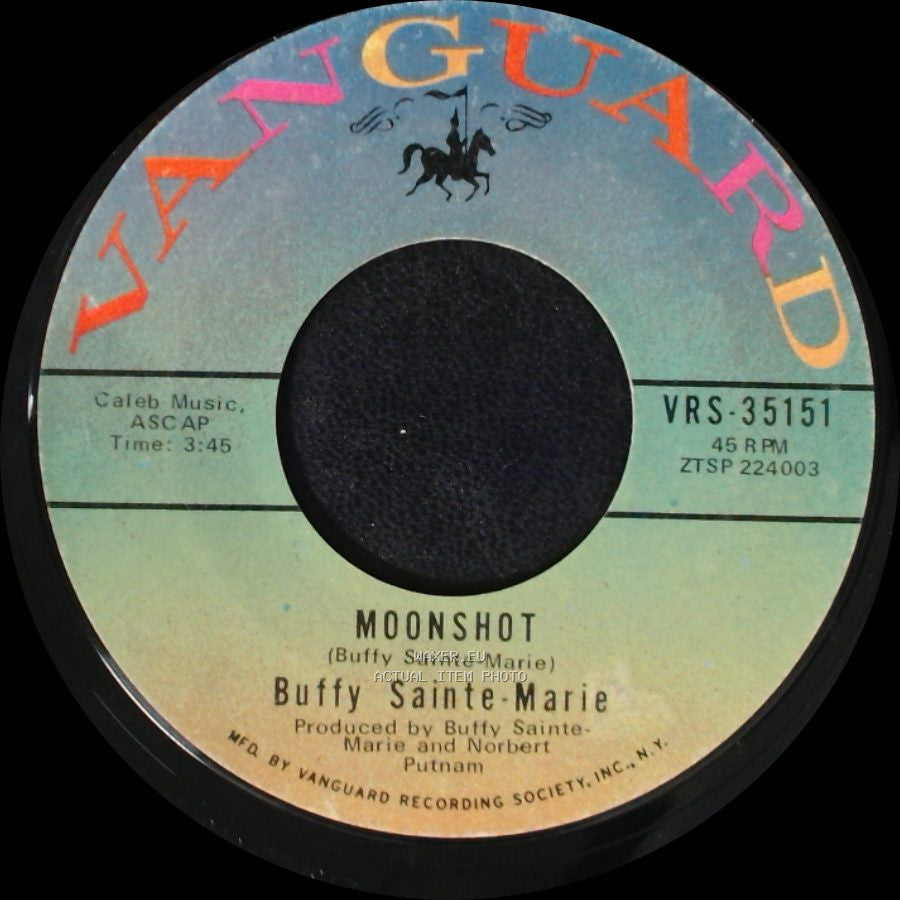 Buffy Sainte-Marie - Mister Can't You See / Moonshot side B