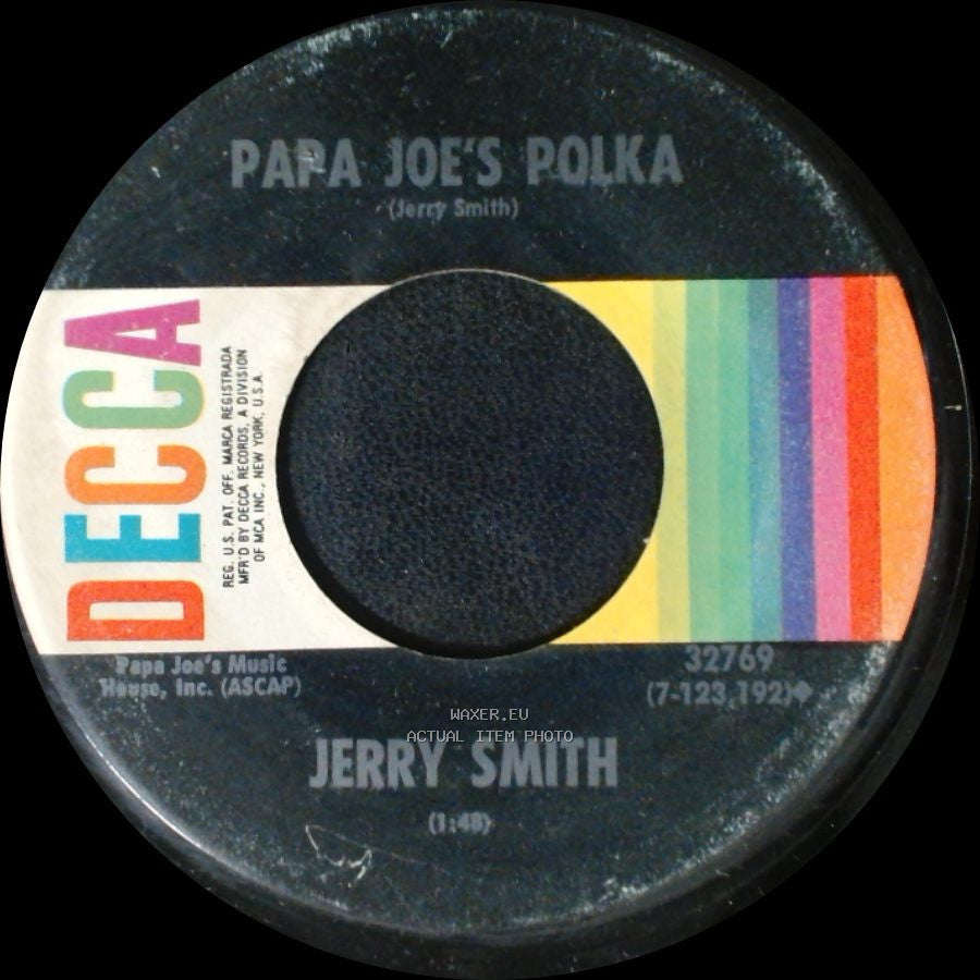 Jerry Smith - Papa Joe's Polka / The Toy Piano side A