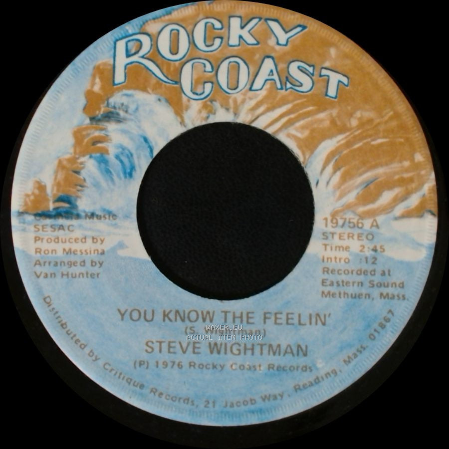 Steve Wightman - Misty Mornin' / You Know The Feelin' side B