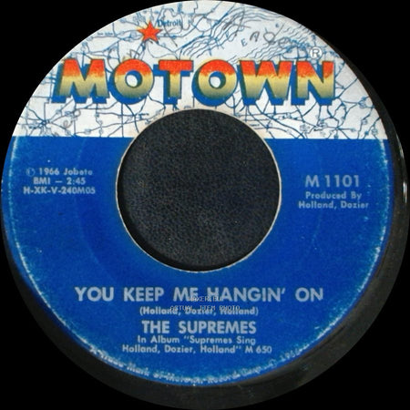 The Supremes - You Keep Me Hangin' On / Remove This Doubt side A